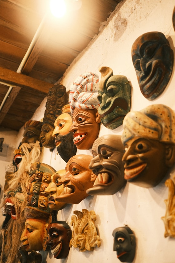 Ancient Mask Carving